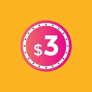 $3 start unlisted items